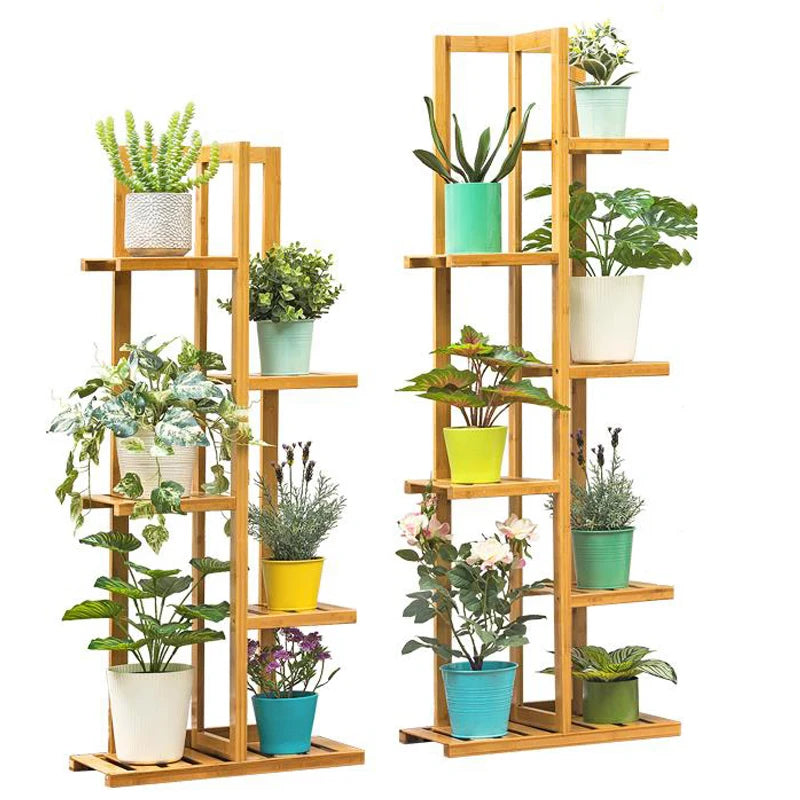 Bamboo 5 / 6  Tier Plant Stand