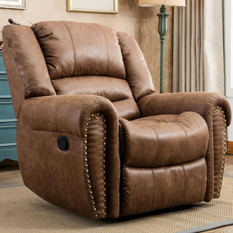 CANMOV Leather Recliner Chair