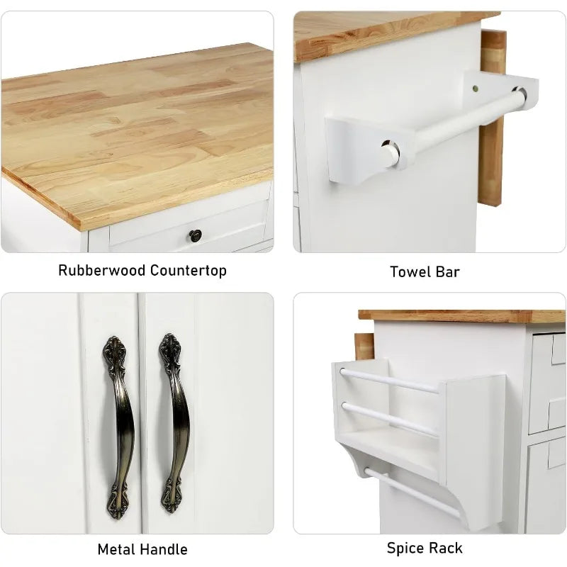 Rolling Kitchen Island