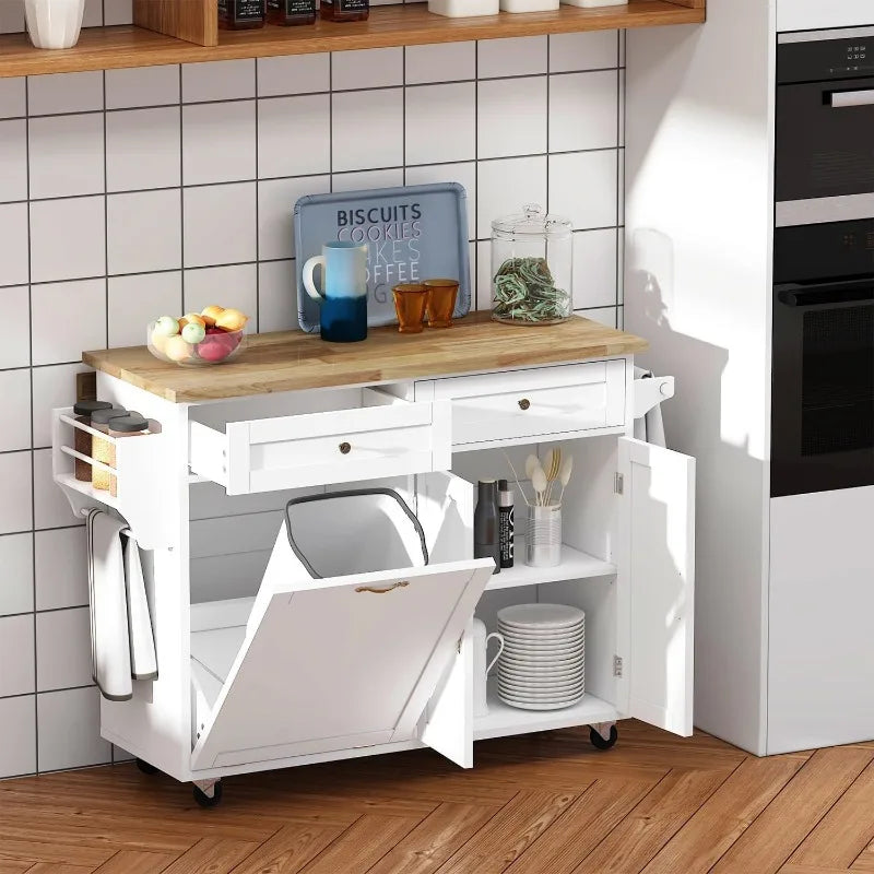 Rolling Kitchen Island