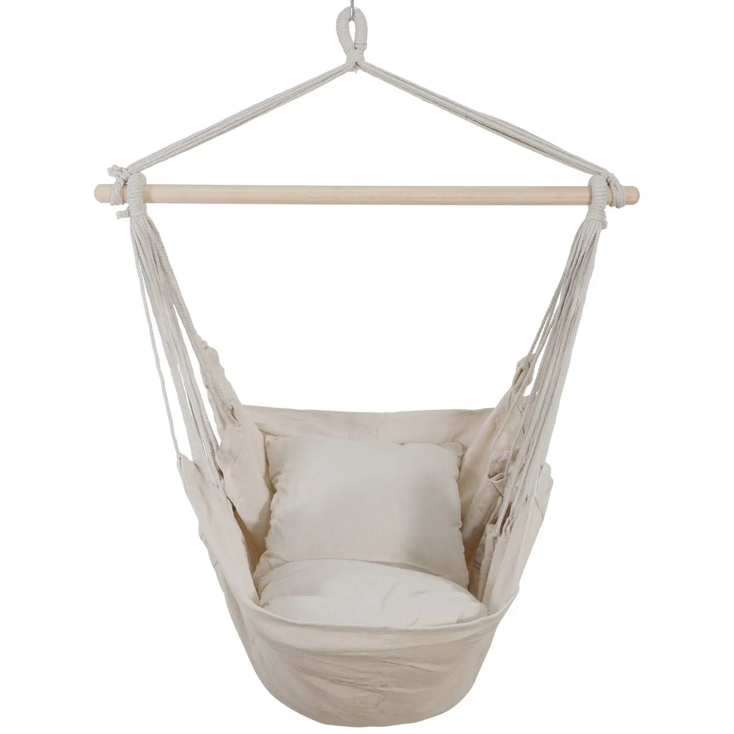 Beige Hammock Chair Swing