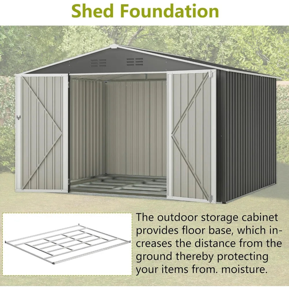 Outdoor Storage Shed 8x10FT