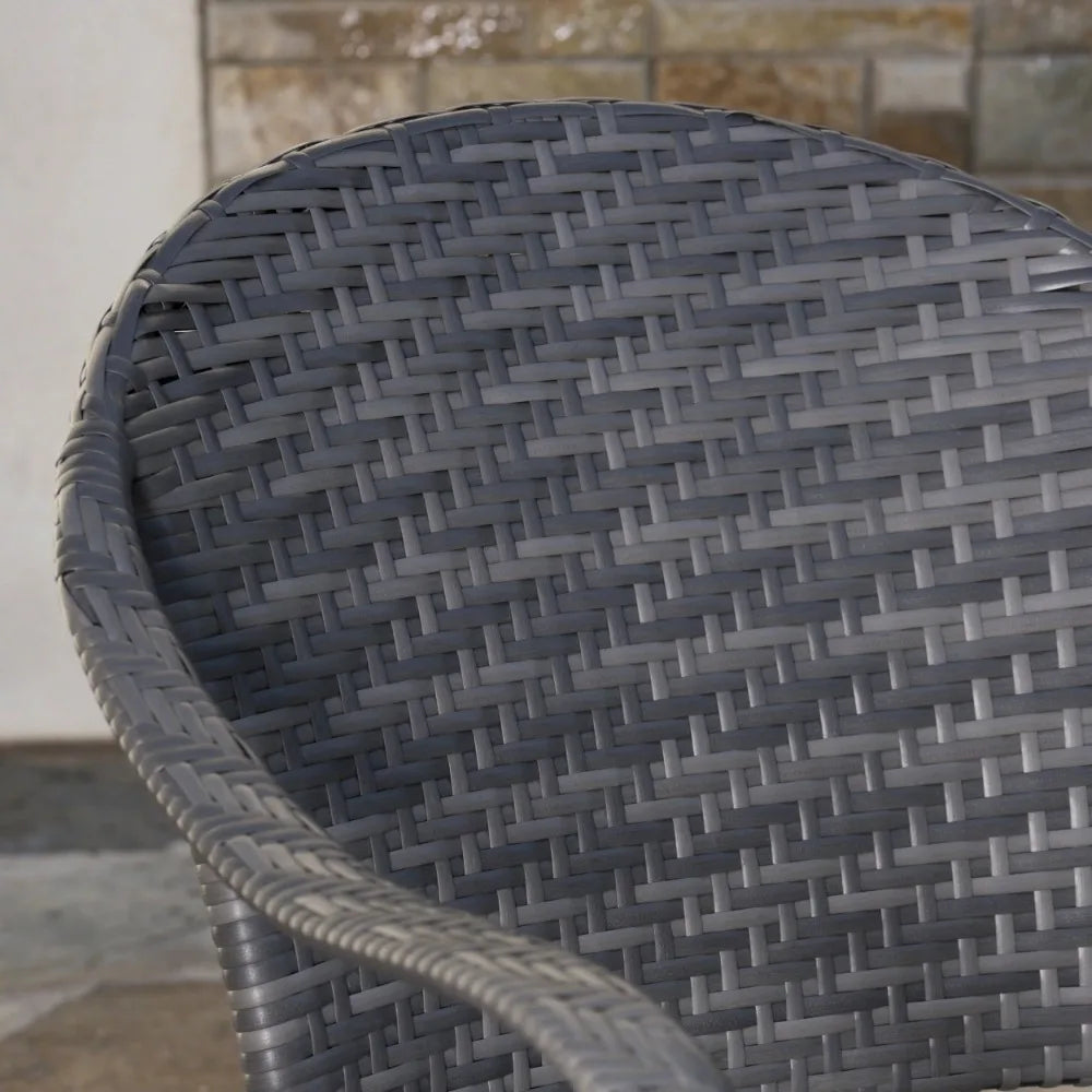 Outdoor Wicker Chair Set of 2