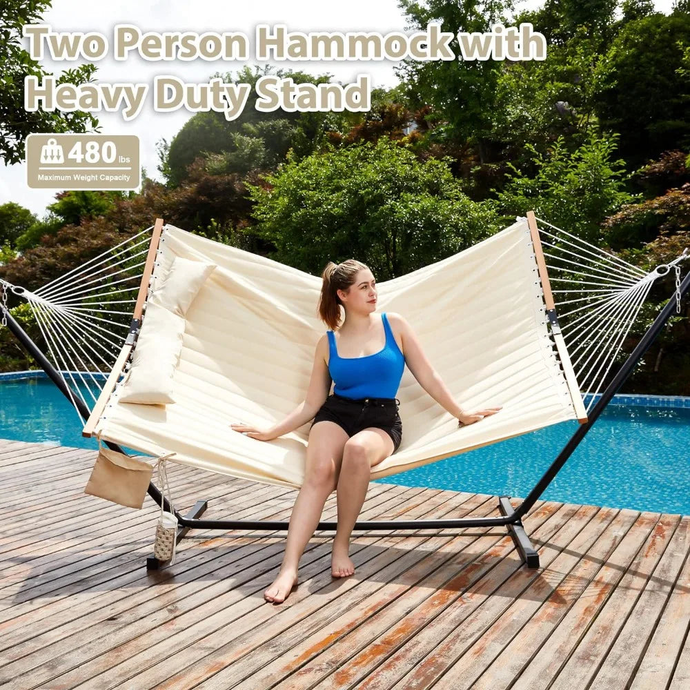 2 Person Hammock with Stand