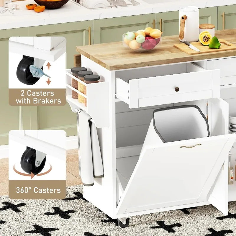 Rolling Kitchen Island